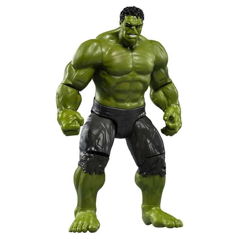 원래 Zd 장난감 어벤저 스 헐크 36cm 액션 피규어 Pvc 이동식 모델 어린이와 팬을위한 생일 선물 소장 장난감