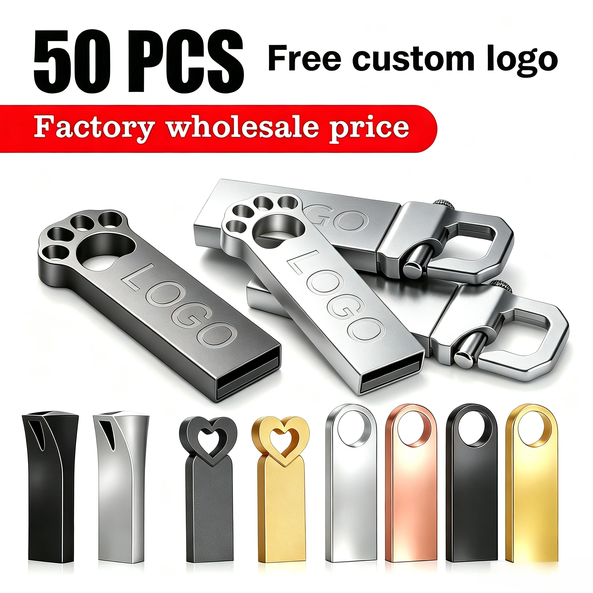 50-pezzi-chiavette-usb-personalizzabili-con-logo-gratuito-4gb-8gb-20-alta-velocita-pen-drive-16gb-32gb-64gb-128gb-pendrive-usb-in-metallo-con-portachiavi