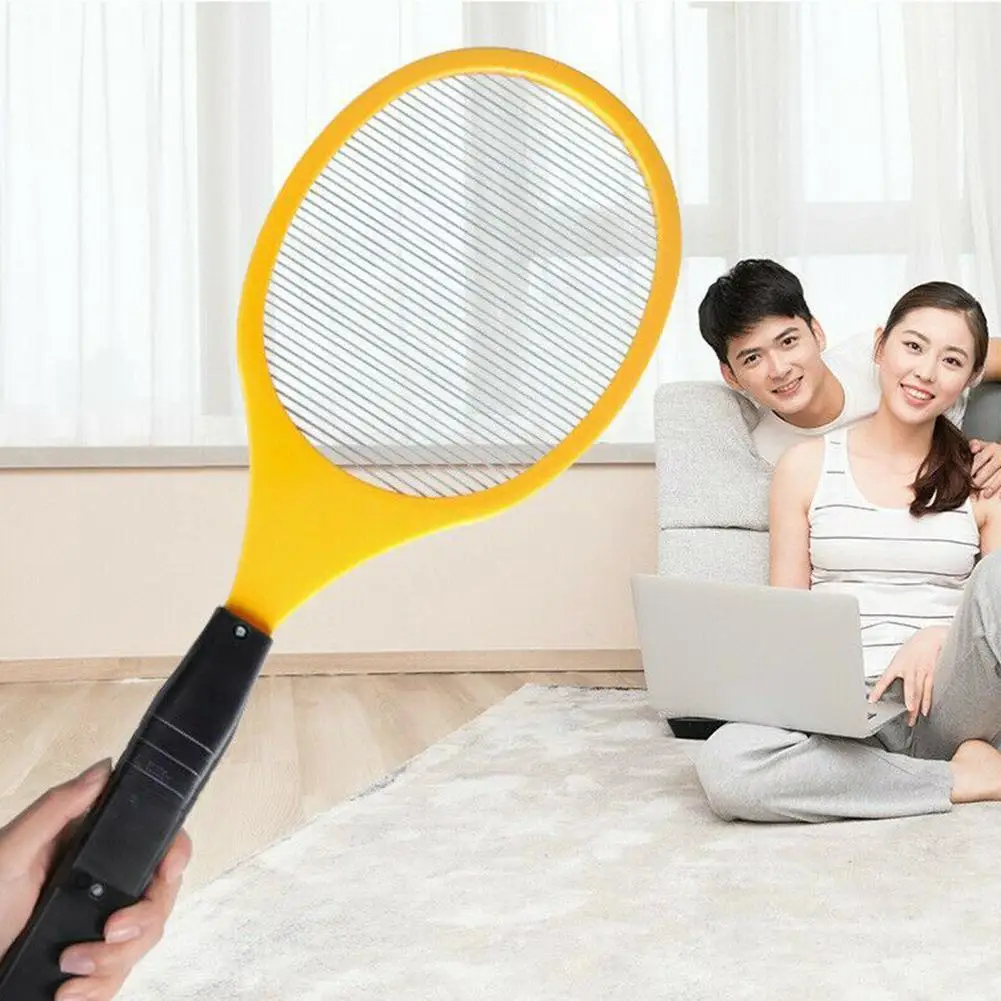 Insects Mosquito Killer 1 Pieces Bug Zapper Mosquito Cordless Battery Power Fly Zapper Stun Swatter Useful Electric Racket