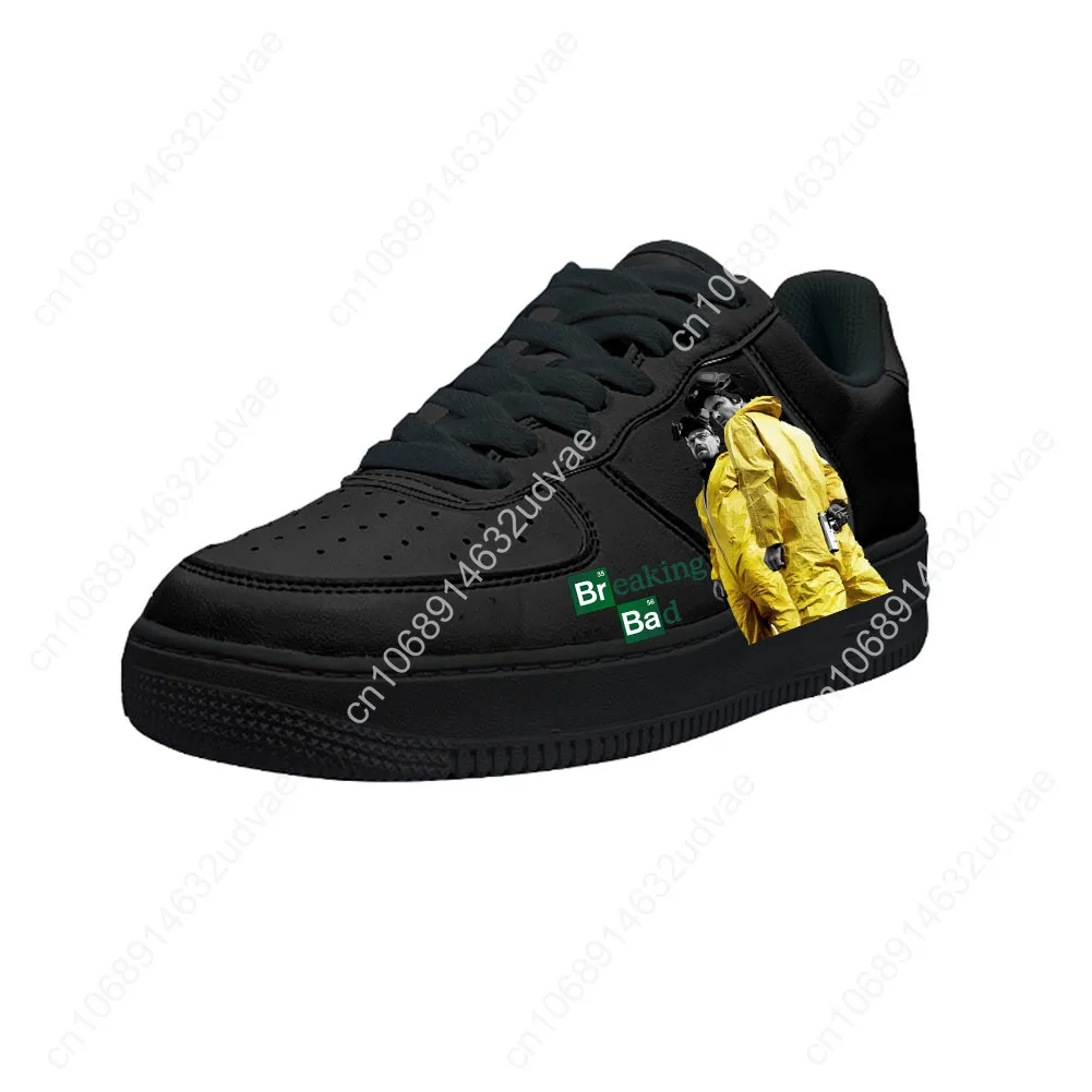 

Breaking Bad Casual Shoes Platform Sneakers Mens Womens Teenager Flats Sneaker Custom Made Shoe Graffiti Kateboarding Footwear