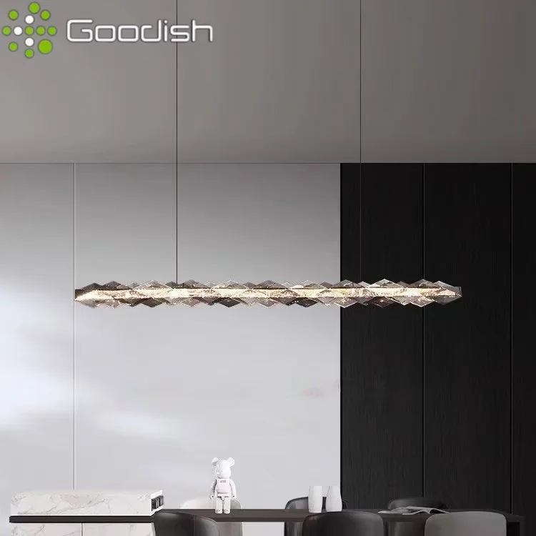 Luxe prachtige kristallen glansschakelaar LED-hanglampen Ronde interlacing Design-lampen voor lobby Woondecoratie Kroonluchter