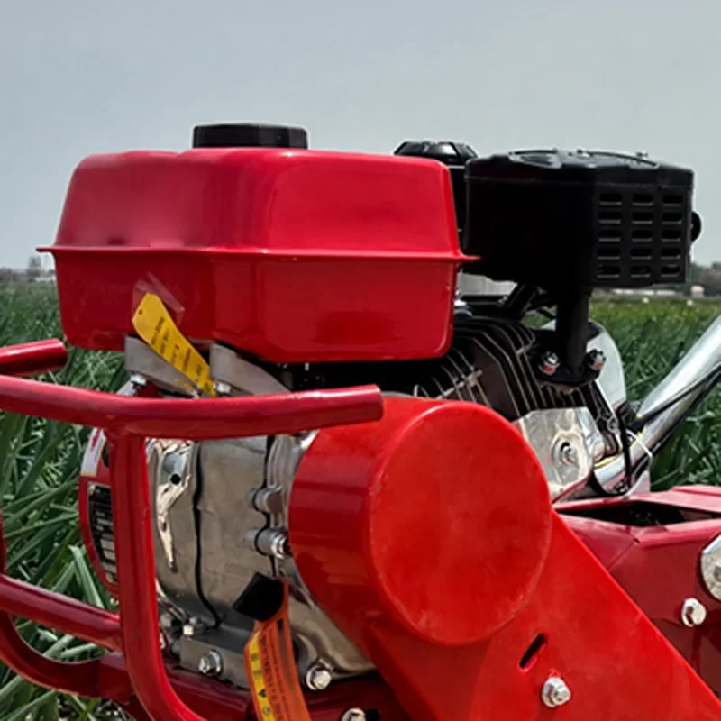 Low-Profile Tracked Micro-Tiller Petrol-Powered Multi-Function Machine for Trenching, Hilling, Fertilizing, Seeding(Customized)