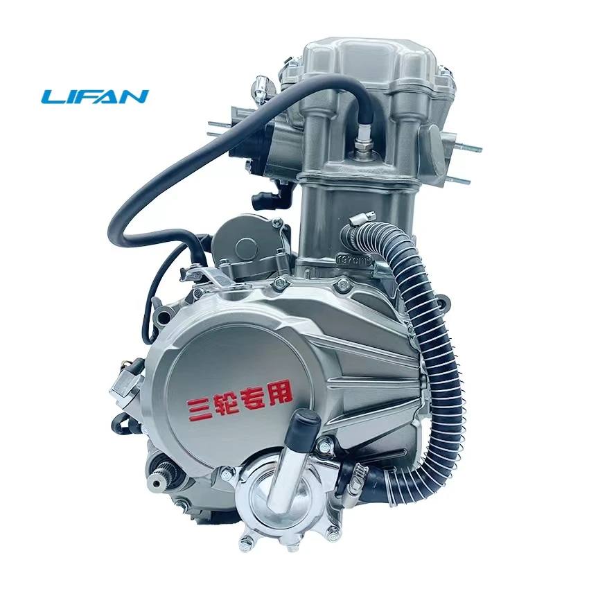 Motor Lifan de 200cc refrigerado por agua para triciclo, motocicleta, monocilíndrico, arranque CDI, motores de arranque a patada para Honda, para Harley