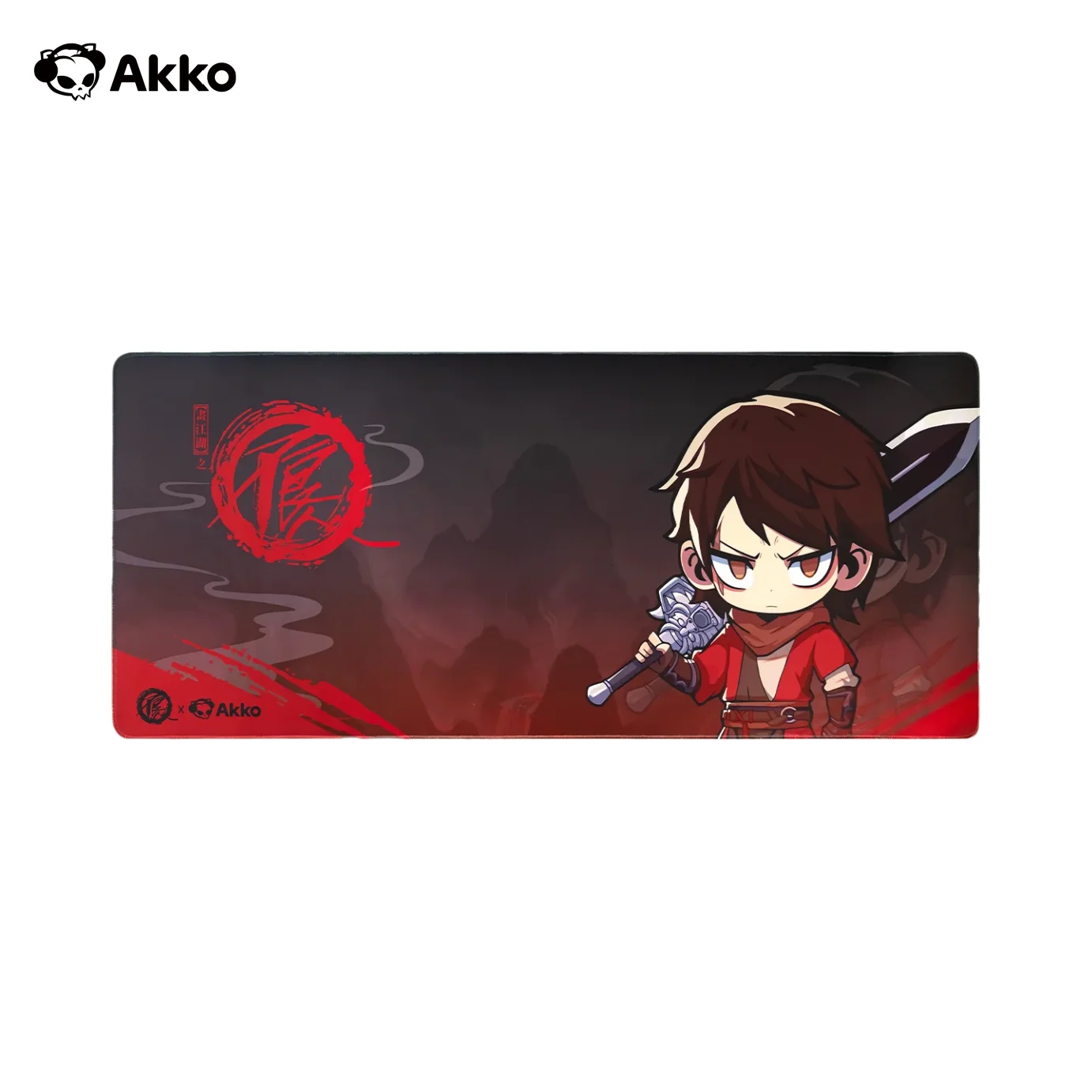 Akko Comics Theme Mouse Pad 900x400mm Large Size Durable Anti-Slip Rubber Mousepad Desk Pad Thick Seam Edge for Office Gaming