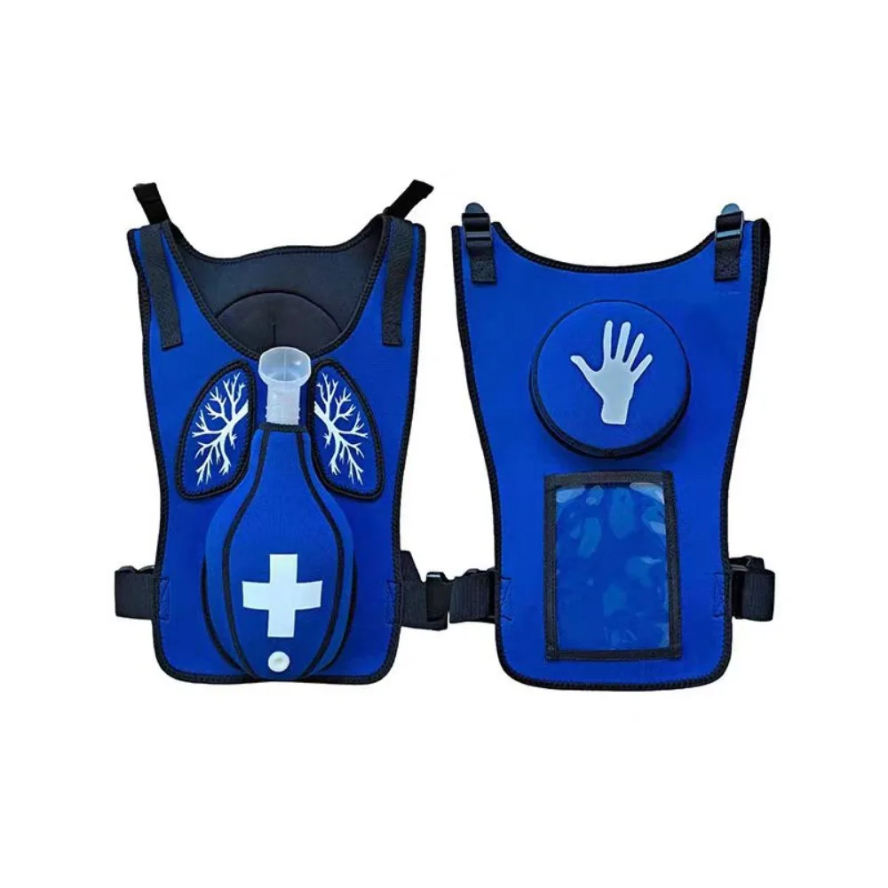 Childhood/Adult Hemlich First Aid Training Vest Tracheal Obstruction Trainer Suffocation Training First Aid Teaching Model