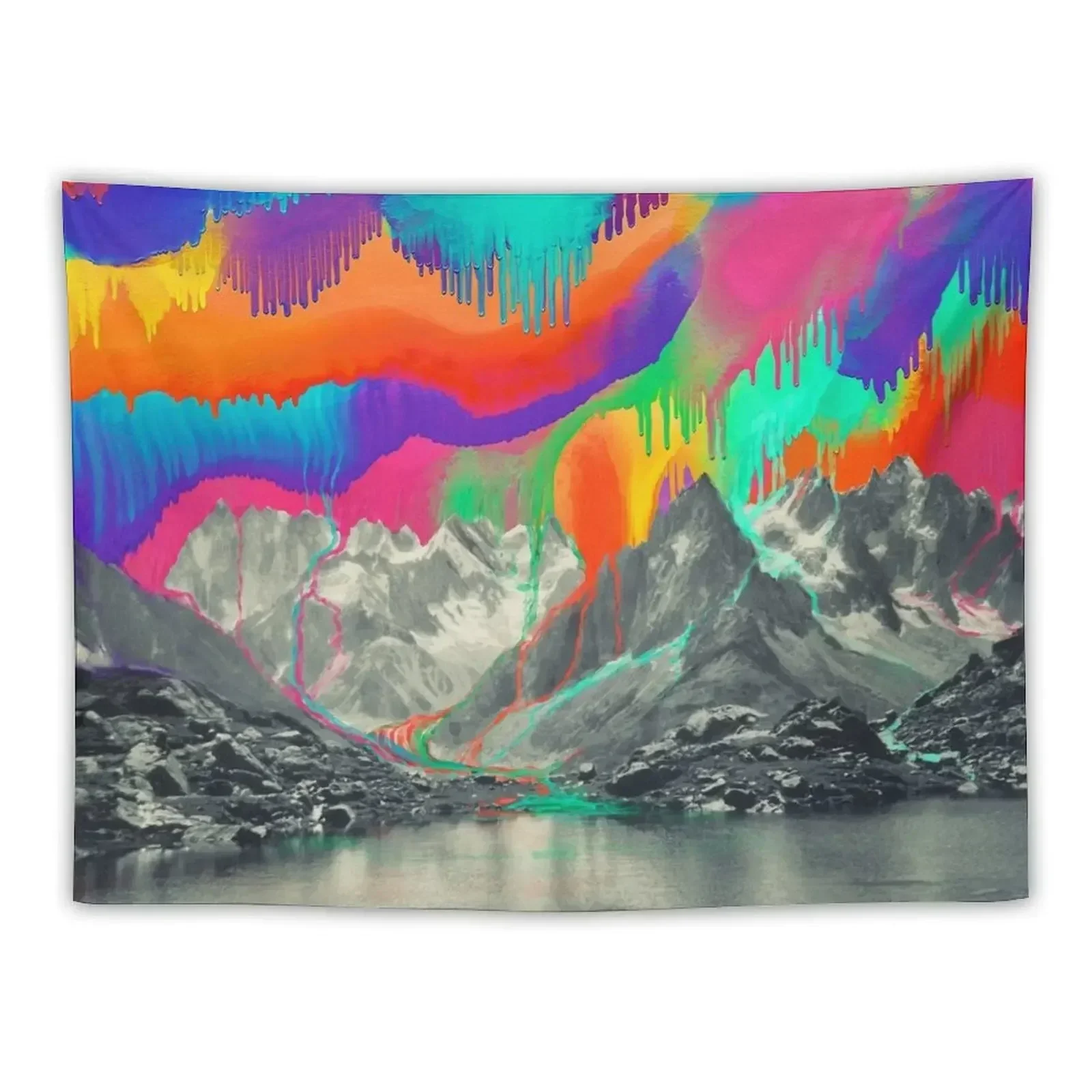 Skyfall, Melting Northern Lights Tapestry Decor For Bedroom Things To Decorate The Room Tapestry