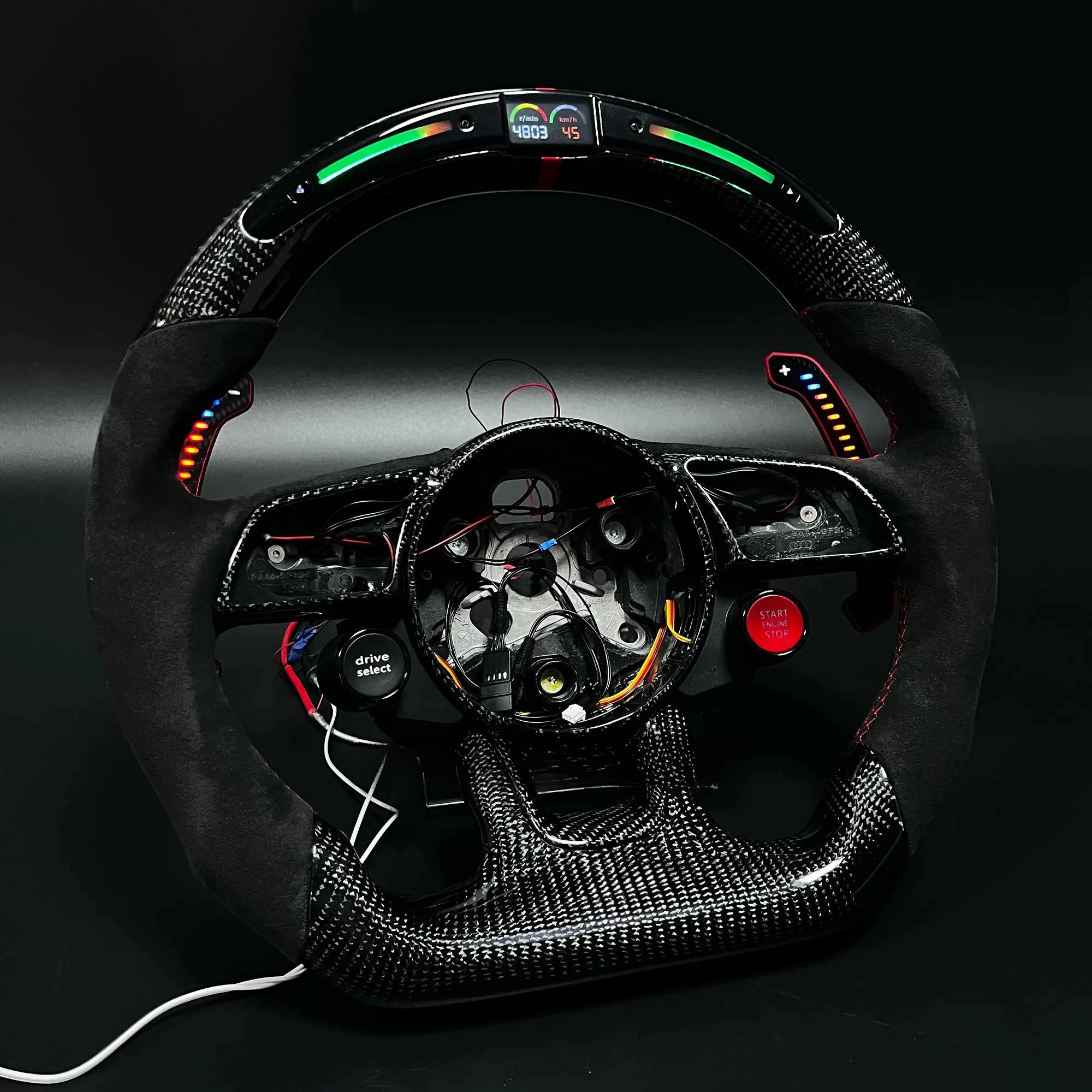 

Customized Steering Wheel for A3 A4 A5 S3 S4 S5 RS3 RS4 RS5 B9 2016-2020