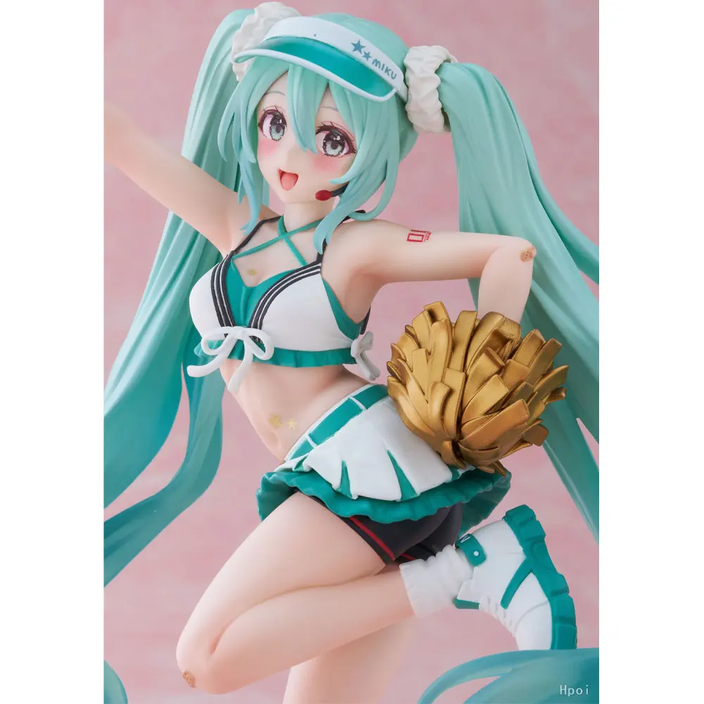 Оригинальная модная форма Taito Hatsune Miku, статуэтка Hatsune Miku, модная форма Оригинальная фотография 18 см