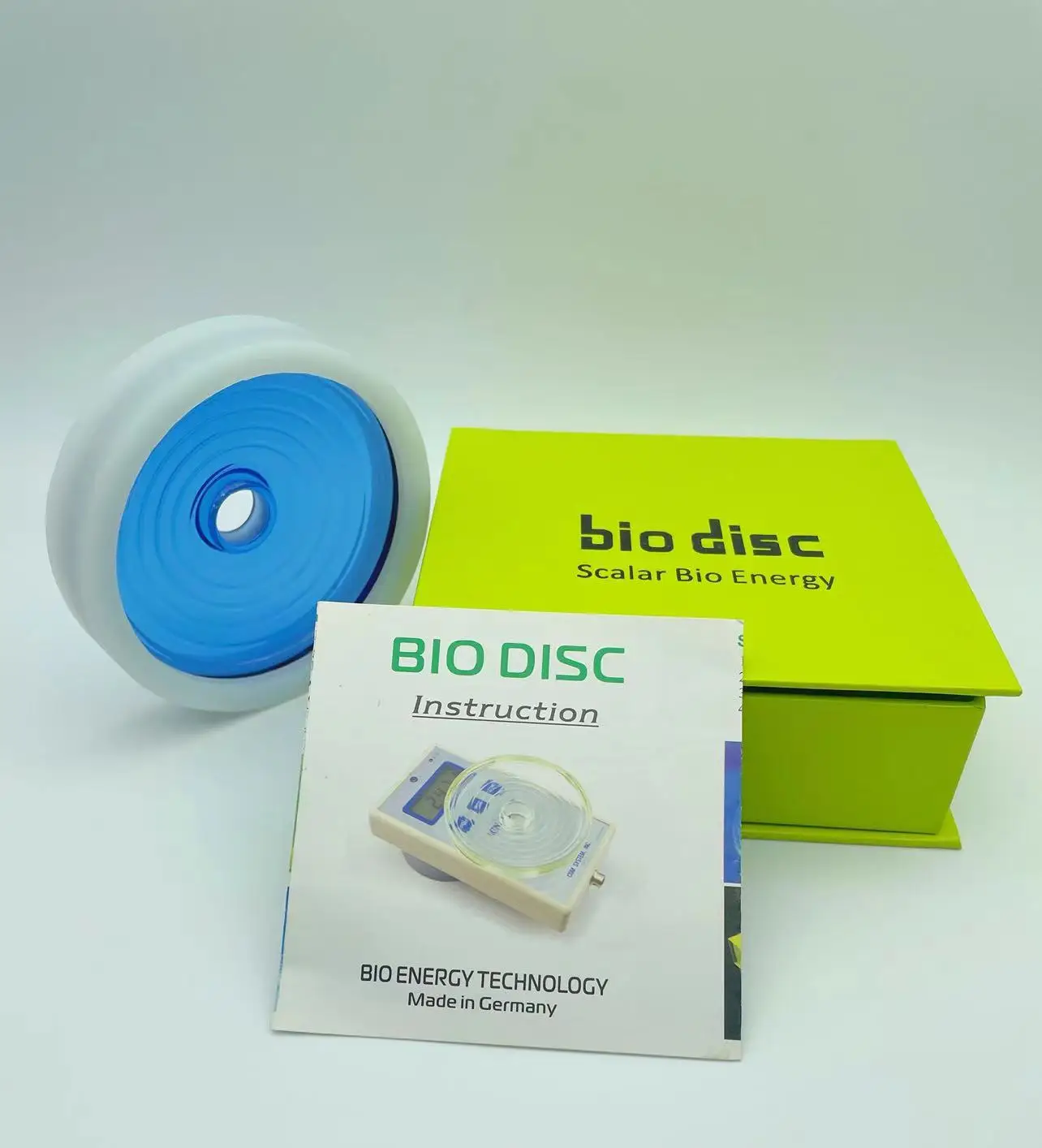 1pc disco vidrio cuantico Blue Bio disc 4 amezcua IONES energia disc Bioglass 3000 Ions Glass Disc charm