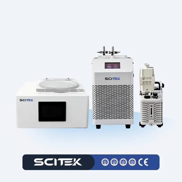 COOFULL SCITEK 2000rpm 590xg High Quality Vacuum Freezing Centrifugal Concentrator Modular Design Vacuum Concentrator
