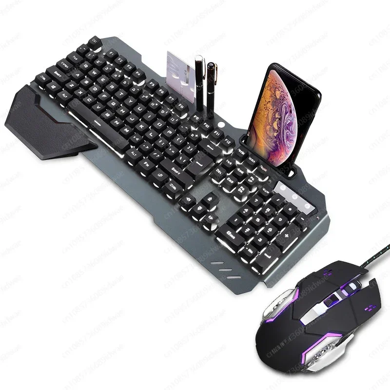 

Xinmeng 618 mechanical feel keyboard mouse set Internet cafe game keyboard and mouse set ebay Amazon cross-border