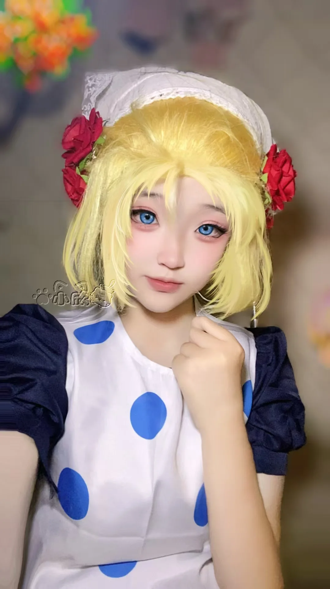 

Suzi Q Maid Apron Dress Cosplay Costume JoJo's cosplay anime