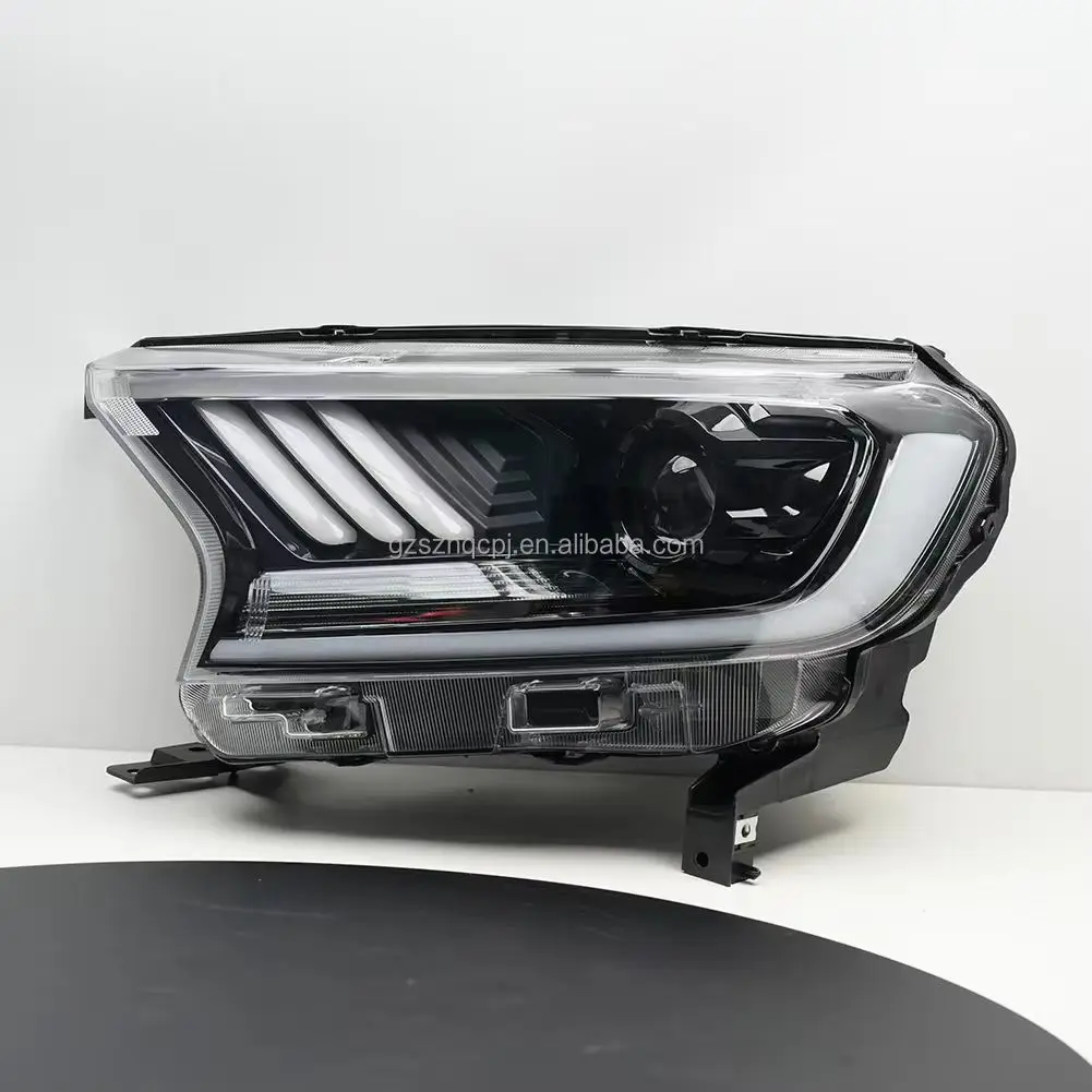 Sequential Dynamic Stream LED Headlight Assembly For Ford Ranger T7 T8 2016-2021 - DRL Driving Light Car Accessories