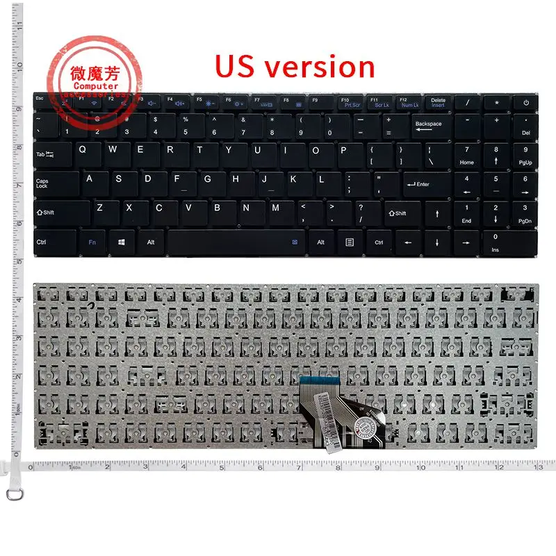 

US New Laptop Keyboard For Hasee KINGBOOK X55S1 X57A1 X57S1 X55A1 HINS01 Youya X5-2020A3S X5-2020A3 X5-2021S5 X5-2021S5H