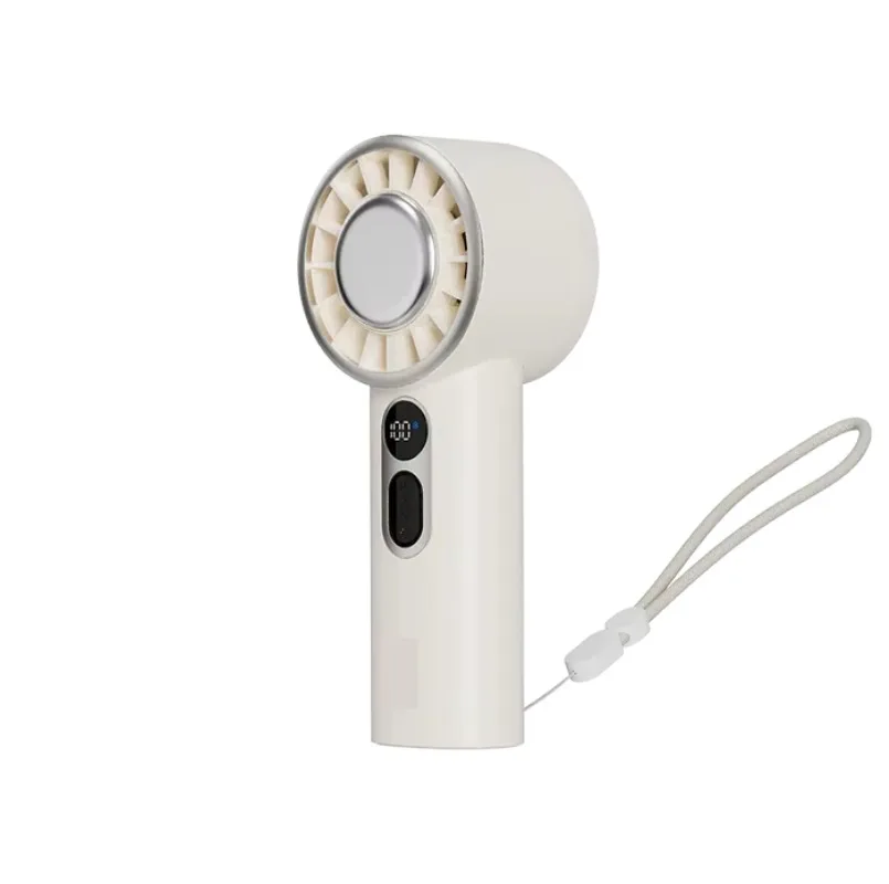 High-Speed Cooling Handheld Fan Semiconductor Cooling100-speed Stepless Adjustment 5000mAh