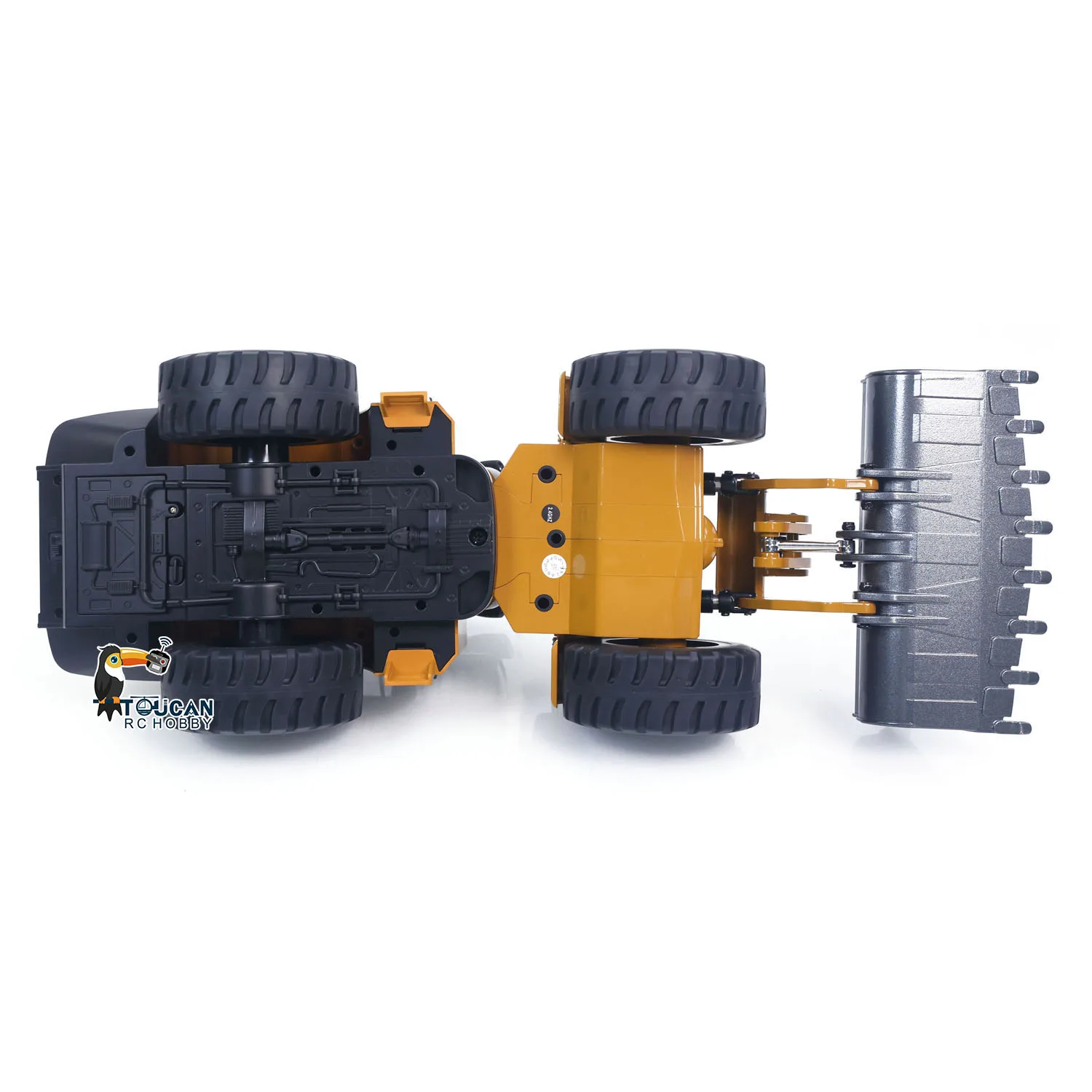 HUINA 1583 actualización RTR 1/14 escala 24CH RC Control remoto camión cargador coches con luces sonido 2,4 GHz juguetes al aire libre regalo para niños
