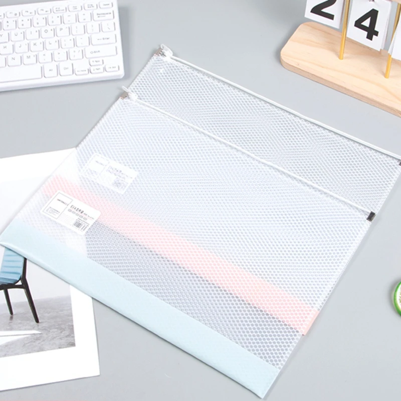 

Прозрачная папка-органайзер INS Simplicity EVA A4 на молнии для документов, чеков, бумаг для офиса, школы, дома