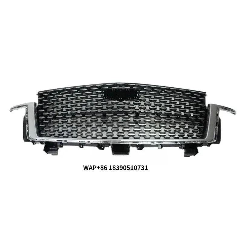 

SUPUMAN Car Abs Black Front Bumper Kidney Center Mesh Luxury Center Mesh for 20 Escalade