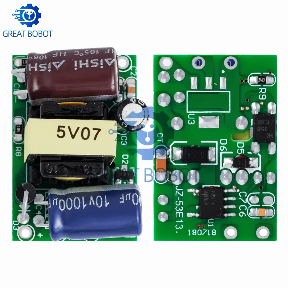 5V 5W 450mA  300mA 3W AC-DC Isolated Power Supply: 220V to 5V Step-Down Buck Module – For Safe Low-Power Devices