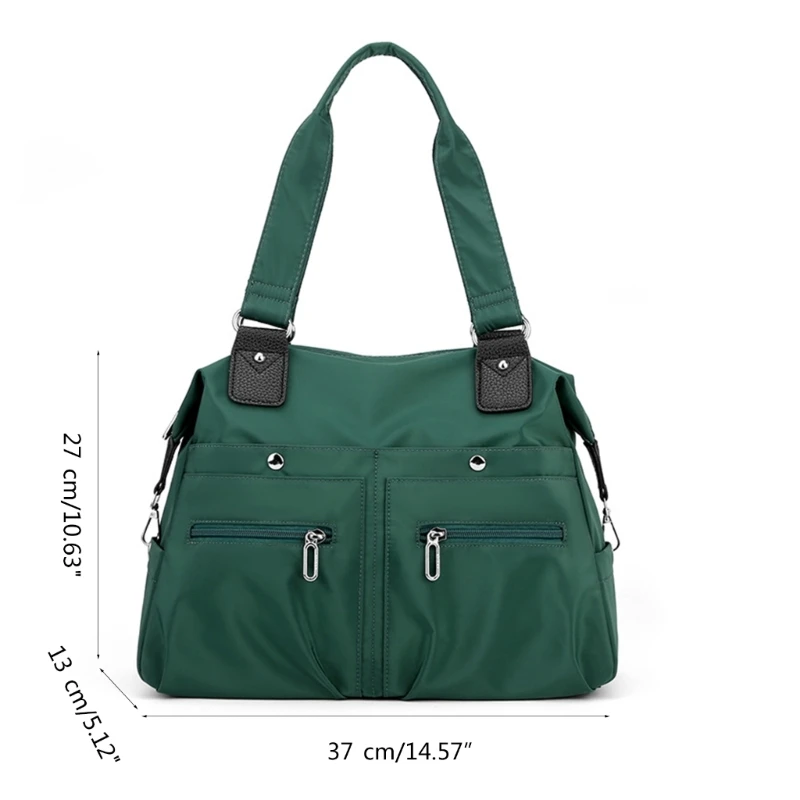 Handbag Nylon Bag Large Capacity Shopping Bag Versatile Shoulder Bag for Girl Women Fashion Trendy Bag Splashproof Bags