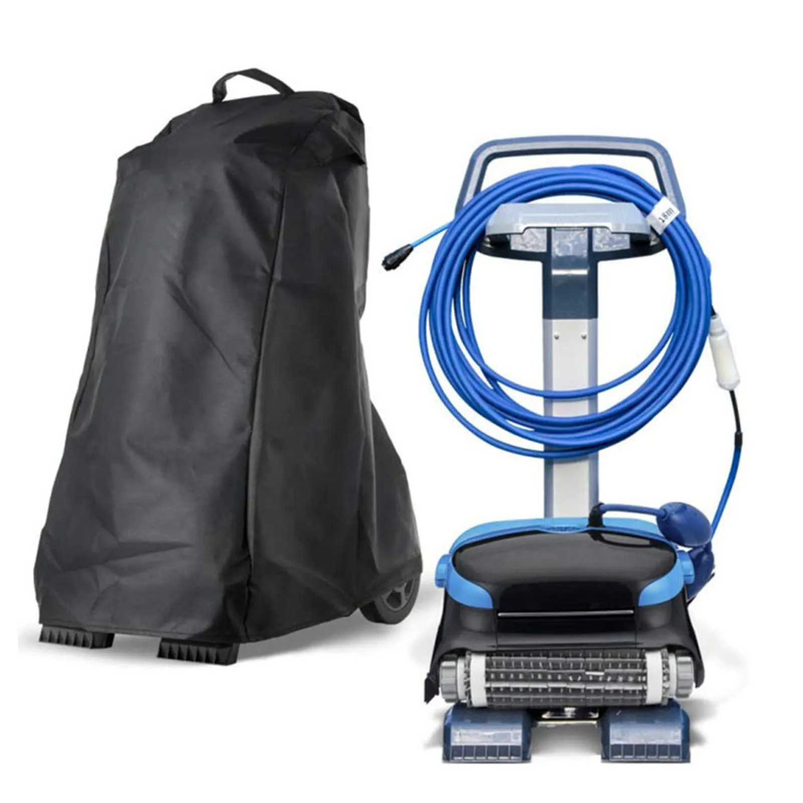 Pool Cleaner  Cover 420D Oxford Cloth Rain Proof  Robotic Pool Cleaner Dust Cover for Outdoor Robotic  Cover