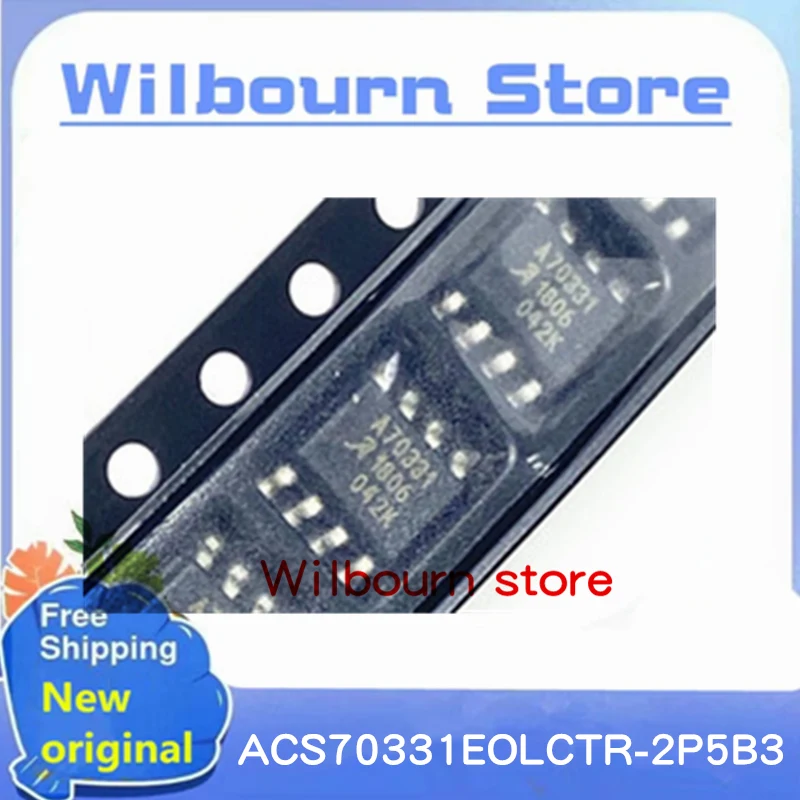 2PCS~10PCS/LOT A70331 ACS70331EOLCTR ACS70331EOLCTR-2P5B3 SOP8 100% New Spot stock