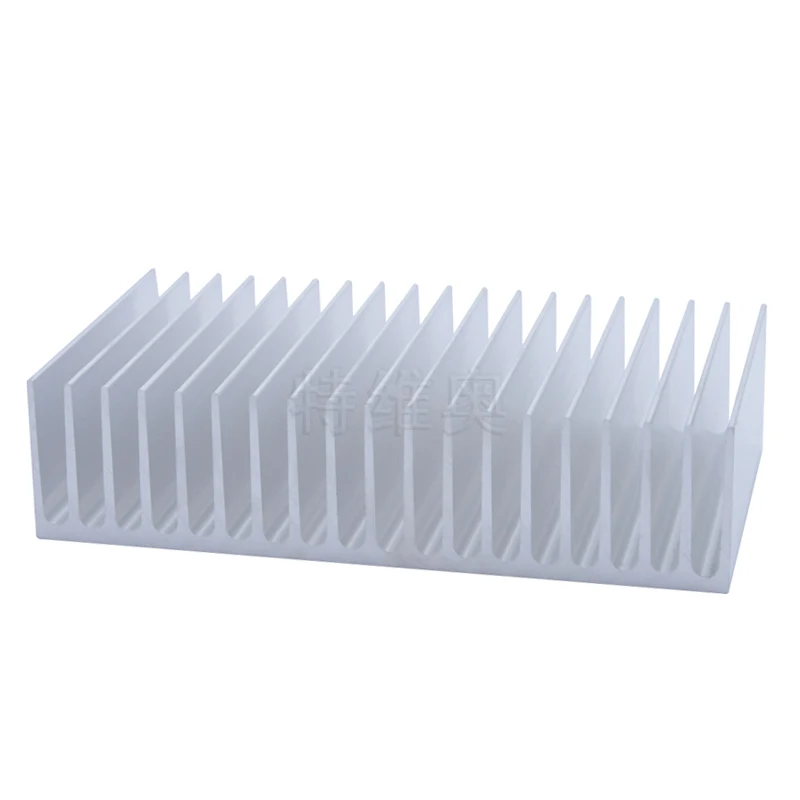 

High-power heat sink 200*182*45MM all-aluminum heat sink LED radiator power amplifier radiator can be customized