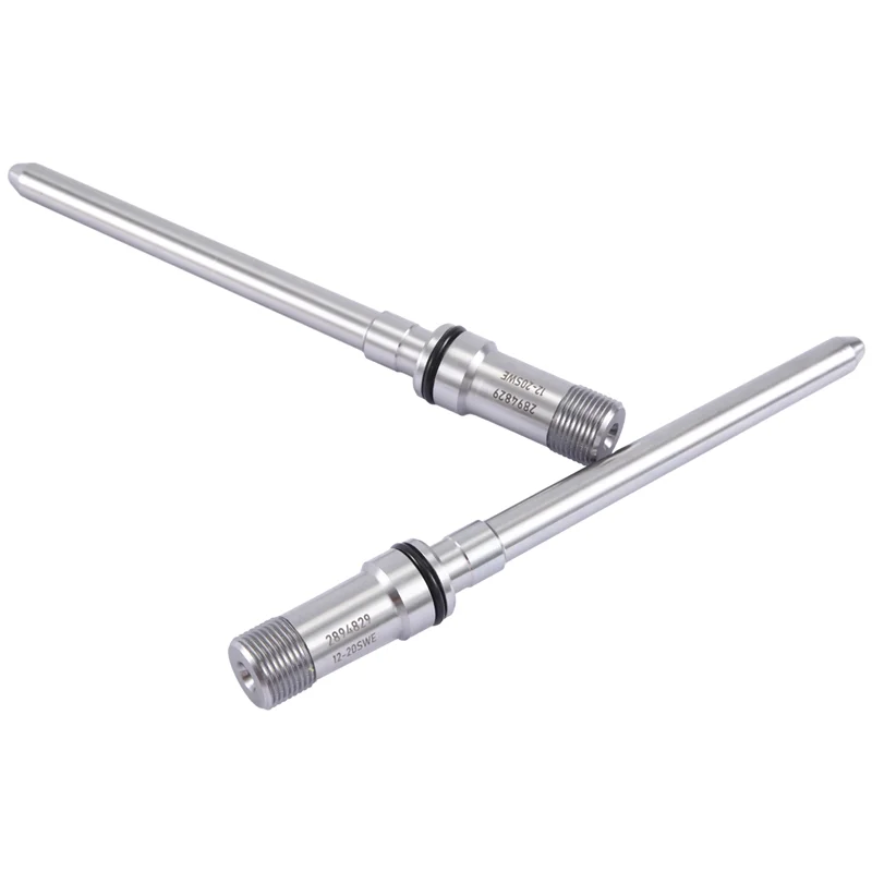 AEF2-6Pcs conectores do injetor de abastecimento de combustível tubo guia do injetor 2894829 para motor diesel cummins isx15
