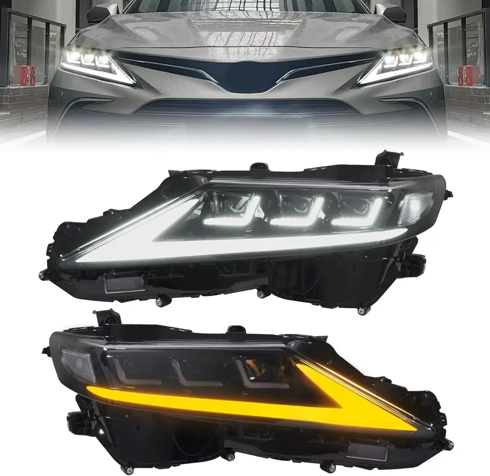 LED ヘッドライト トヨタ カムリ 8th 世代 2018-2023 LE SE XLE XSE