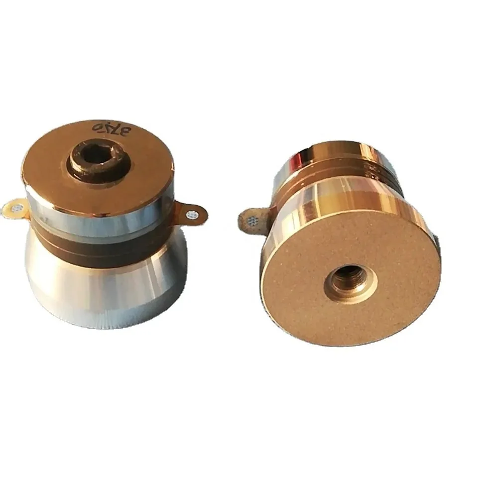 

Customized Products 100w 40khz Ultrasonic Piezoelectric Transducer for Cleaning Ultrasonic Converter / Oscillator