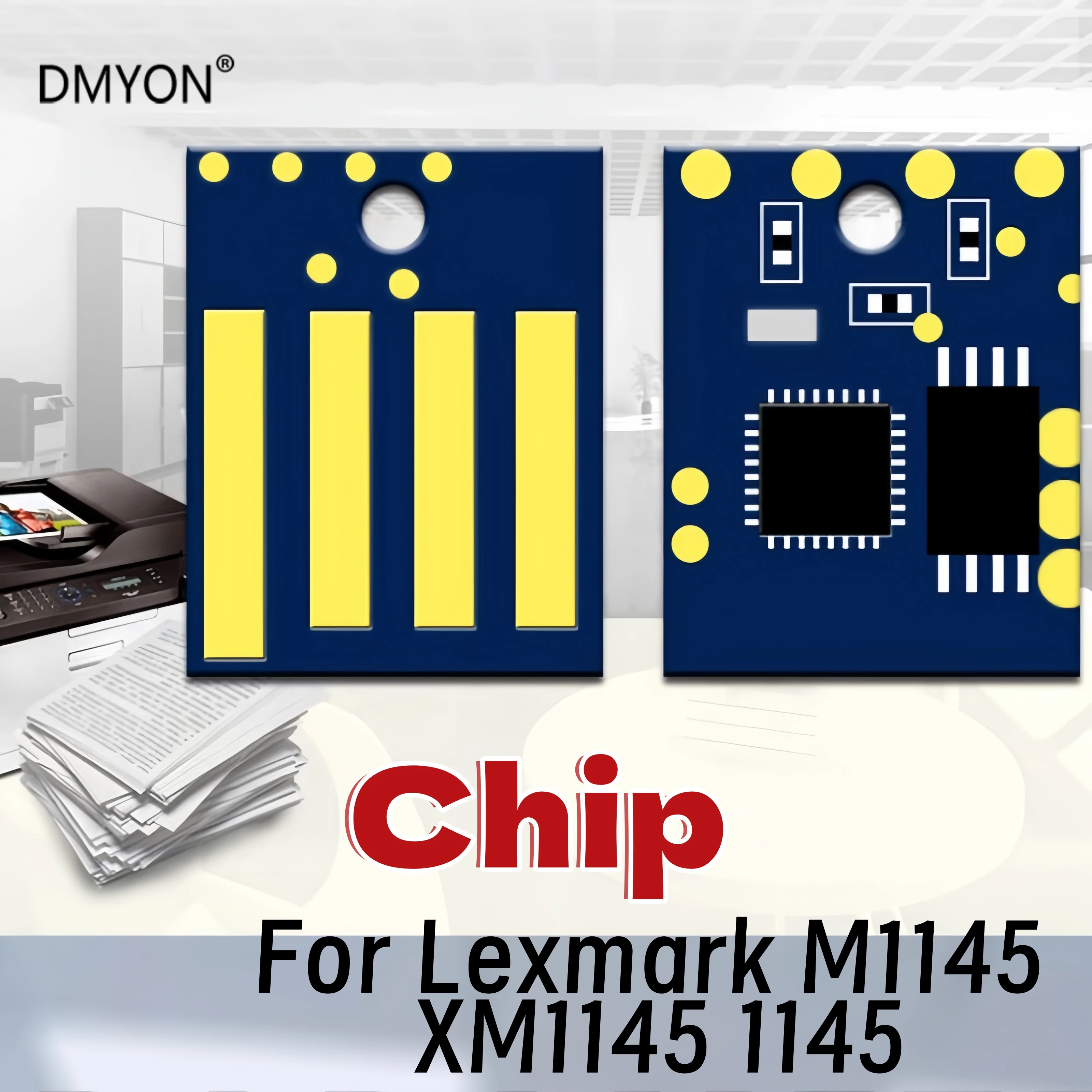 

5pcs Toner Chip For Lexmark M1145 XM1145 1145 Toner Cartridge 24B6035 16K WW High Yield