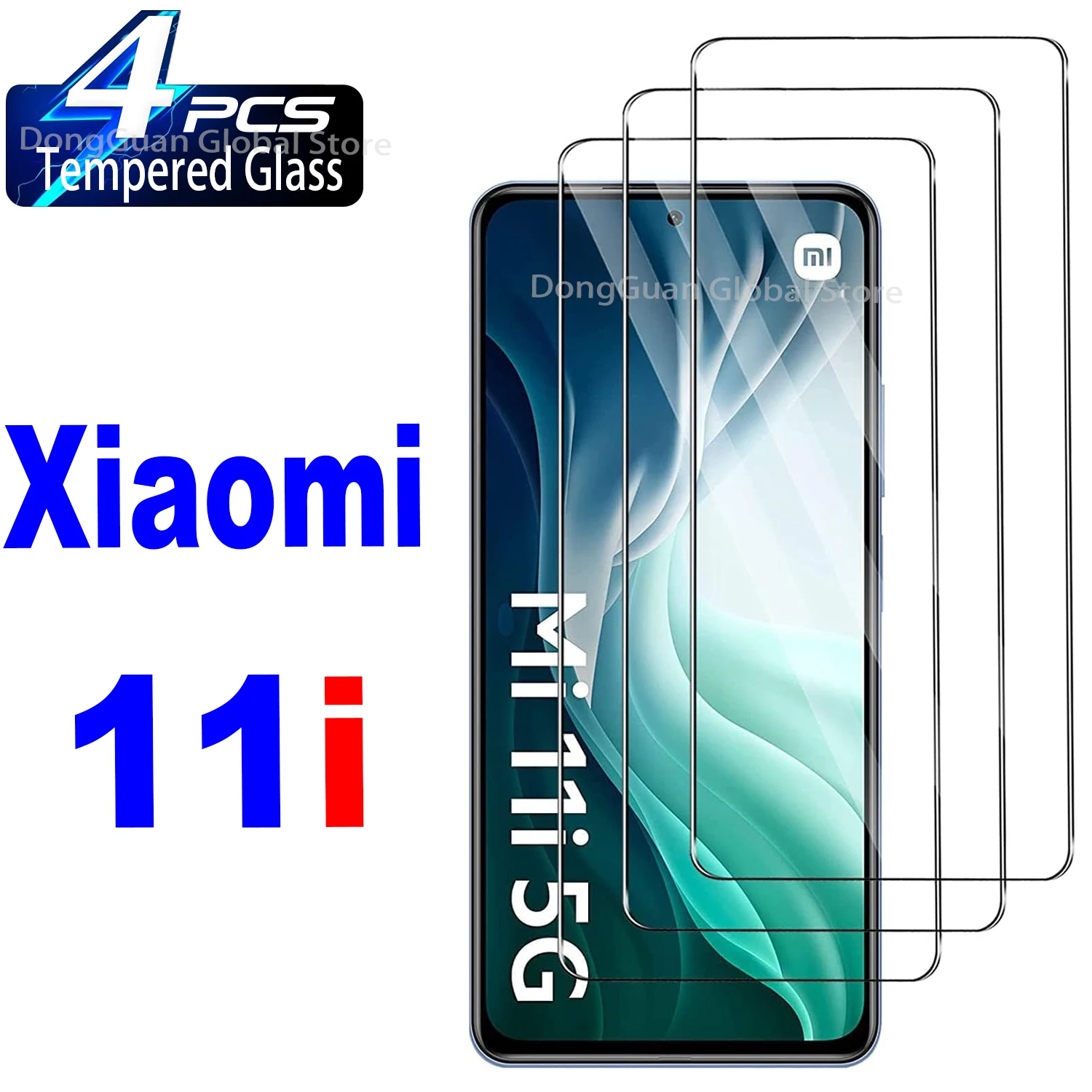 

6.67" Tempered Glass For Xiaomi Mi 11i 5G Screen Protector Glass Film