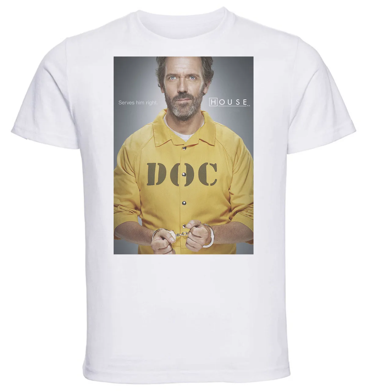 

Футболка унисекс белая Playbill TV Series House MD