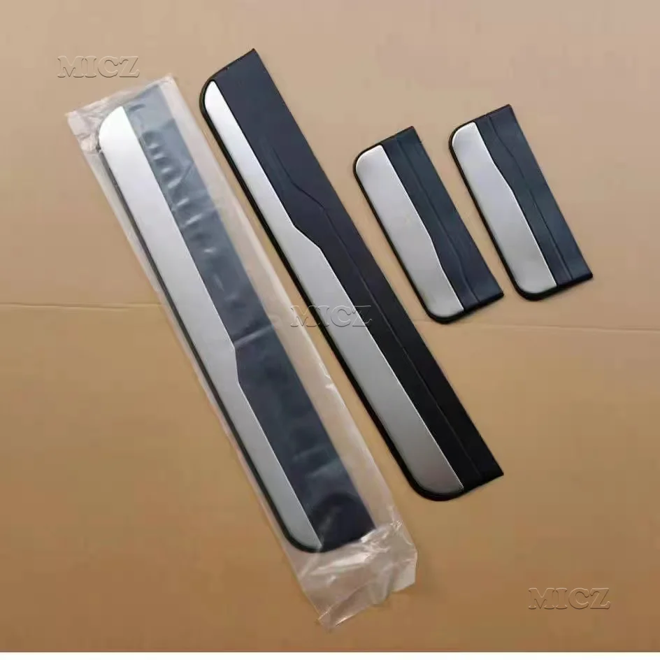 For Honda JAZZ FIT 2014-2019 Car Styling Door Sill Plate Auto Pedals Protector Cover 4PCS