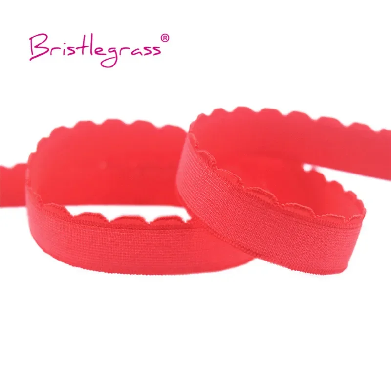 Nylon Plush Bra Strap Elastic Band - 3/8" 1/2" 10mm 13mm - DIY Sewing Trim