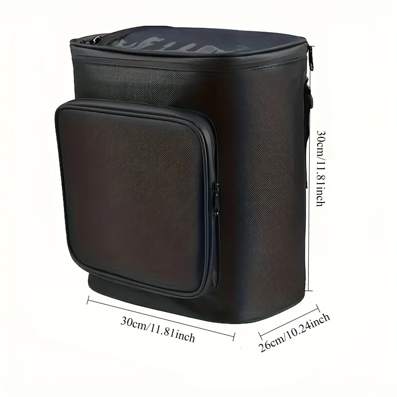 AliExpress NONE Waterproof Electric Handlebar Bag, Touch Screen Phone Holder Storage Pouch, 2 Pocket Large Capacity Bike E-Bike Accessories Bag