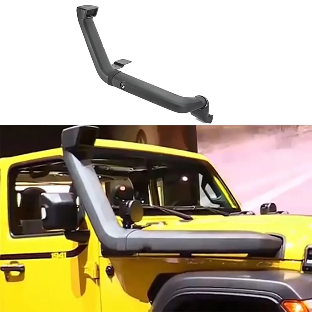 Modified Elevated Wading Air Intake Pipe Fittings Snorkel Kit For Jeep Wrangler JL & Gladiator JT 3.6 Or 2.0L Gasoline Version