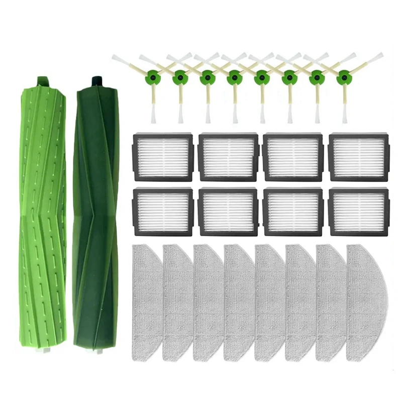 

For Irobot Roomba Combo J5 Plus / J557020 Roller Side Brush Filter Mop Cloths Rag Robot Vacuums Replacement Accessories Kit