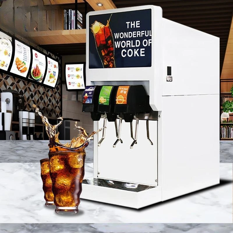 Commercial buffet carbonated beverage machine Three valves Three pumps Instant dispenser Cold drink Coke
