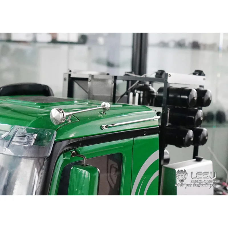 

Запчасти LESU 1/14, перила кабины, перила, ограждение, сделай сам, Tamiyaya, радиоуправляемая грузовик, трактор, модель, уличные игрушки TH08071