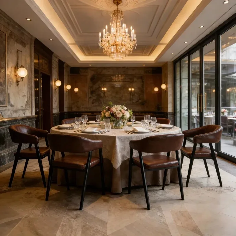 HOT Restaurant Furniture  SALE Modern Wooden Dining Chair | High-End Fashion Design | Durable for Restaurant, Hotel & Cafe