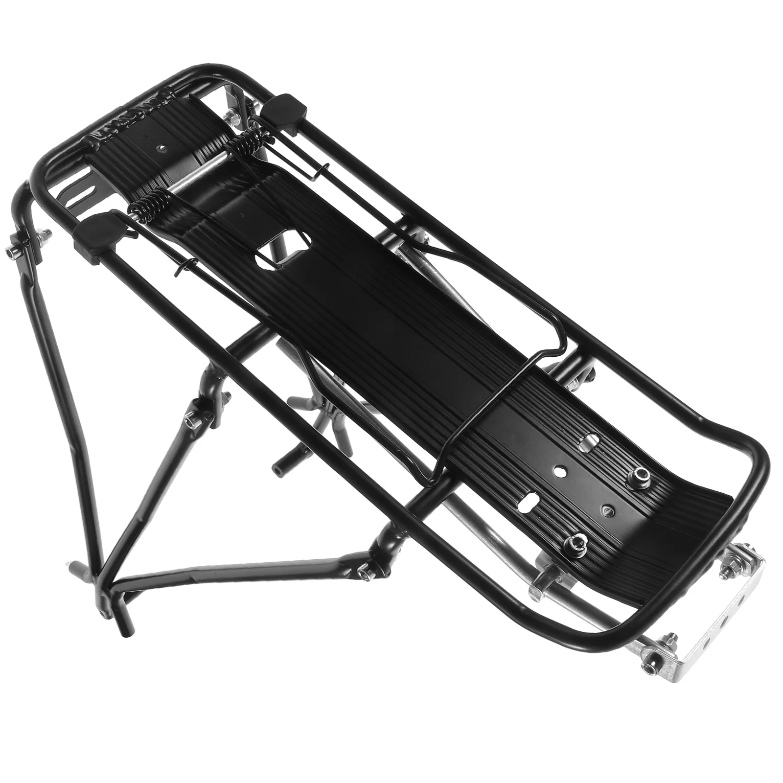 

Bike Carrier Rack Strong Aluminum Alloy Movable Fixed Design Carry Lots Things Convenient Short Trip Road Bikes