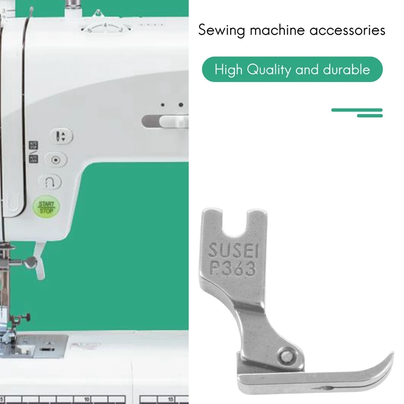 Simple steel Sewing Machine Presser Foot Narrow Zipper Presser Foot for Industry Sewing Machine Attachment Part Supplies