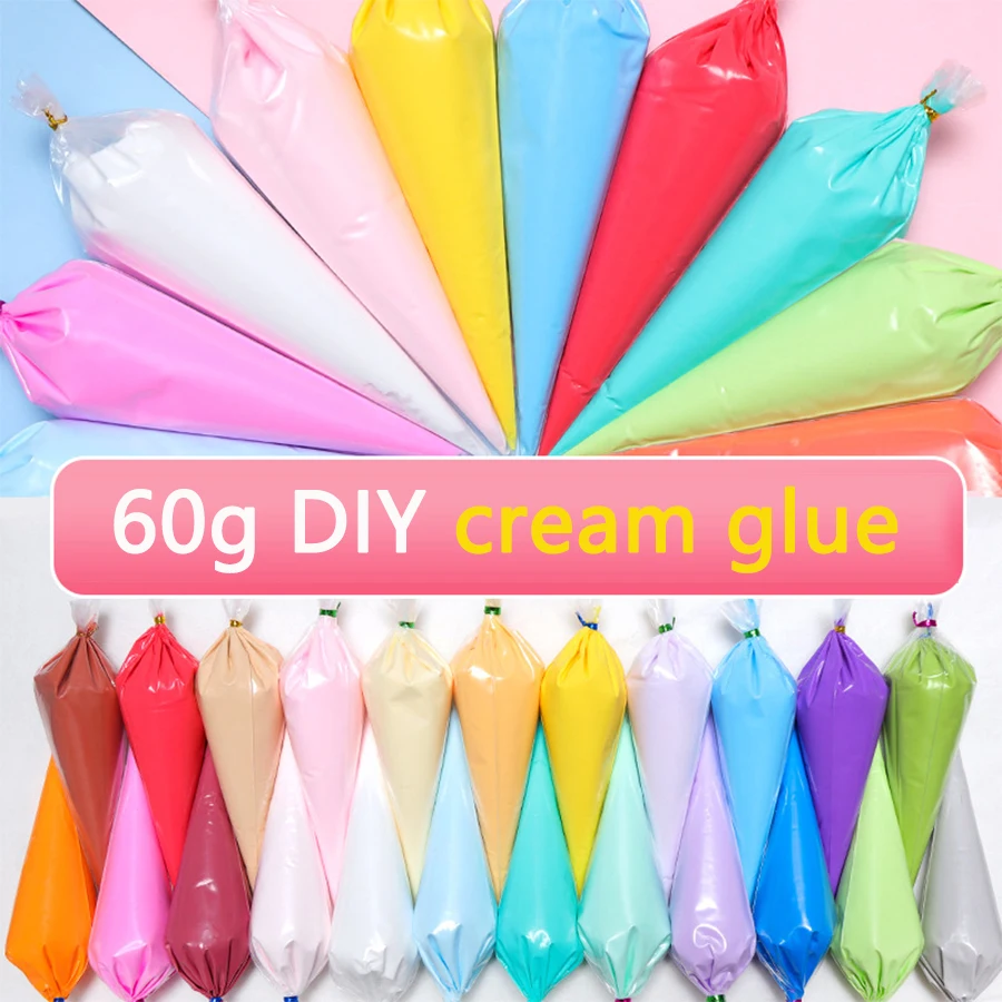 Clay Bar Lubricant - เรซิ่น 60 กรัม DIY ครีมดินเหนียวปลอม วิปครีมเจลจำลอง