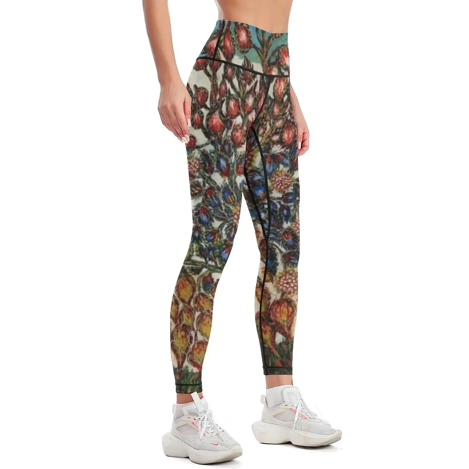 Tree of Life by Seraphine Louis - Favourite Artists Collection Leggings high waist gym's sportswear Womens Leggings