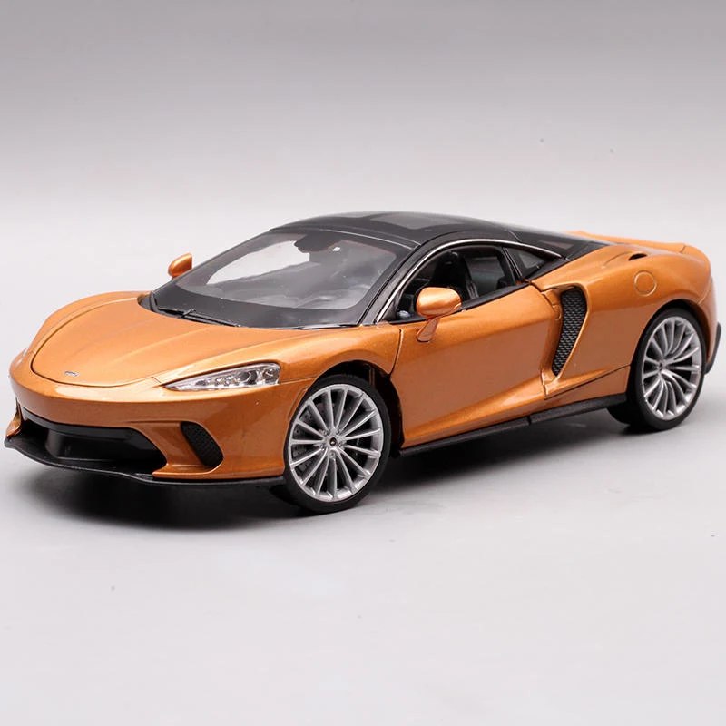 WELLY 1:24 McLaren GT Alloy Sports Car Model Diecast Metal Toy SuperCar Vehicles Model High Simulation Collection Childrens Gift