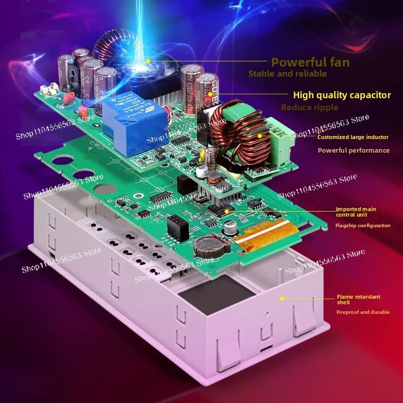 RD6018 numerical control switch adjustable power supply - DC regulator adapter with step-down module