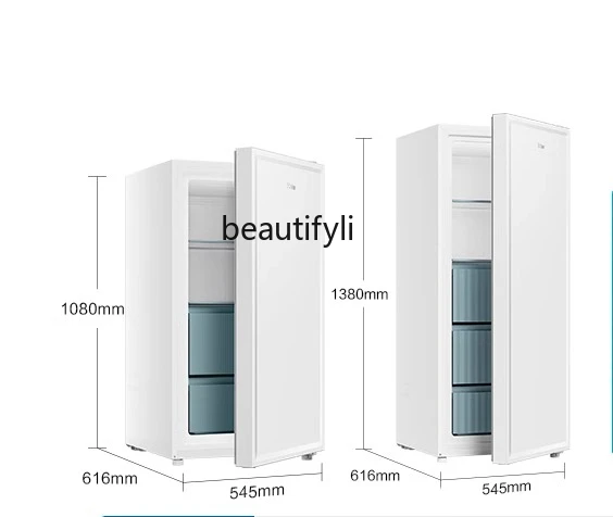 Household small drawer freezer first-class energy saving, complementary food freezer refrigerator