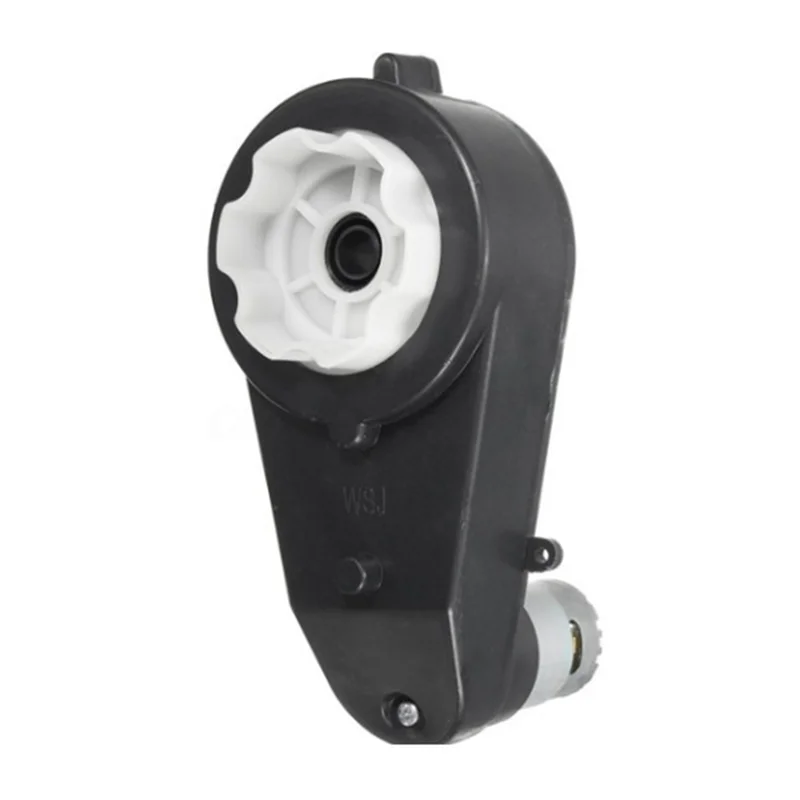 

A30F-1 PCS 12V550 Gearbox 40000 Rpm With Line Children's Electric Car Car Motor Stroller Accessories Black Plastic