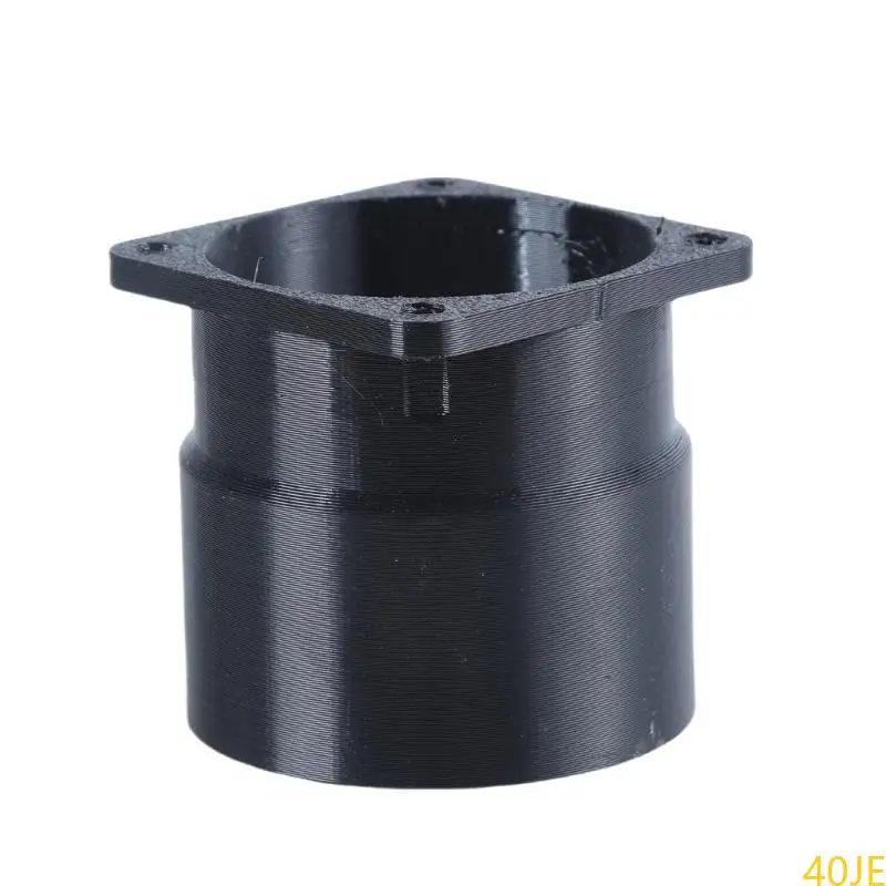 

40JE Duct Connectors Flange Dryer Vent Connectors for Heating Cooling Ventilation Systems Plastic Dryer Vent Wall Plate